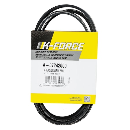 A & I Products Belt, Transmission 9" x5" x1.2" A-07242000